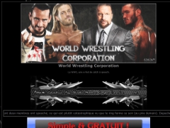 Détails : World Wrestling Corporation.
